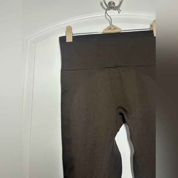 Set Active sculpt flex dark brown espresso leggings size large - Picture 7 of 13